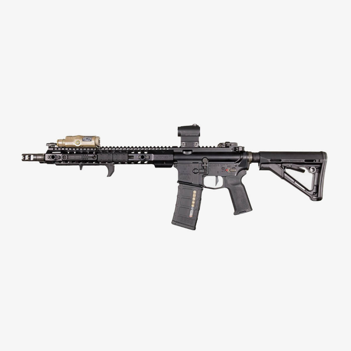 Magpul M-LOK Tape Switch Mounting Plate Surefire ST: Black