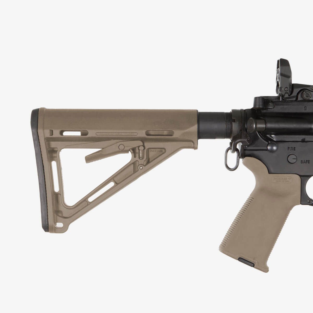 Magpul MOE Carbine Stock - Mil-Spec, Flat Dark Earth