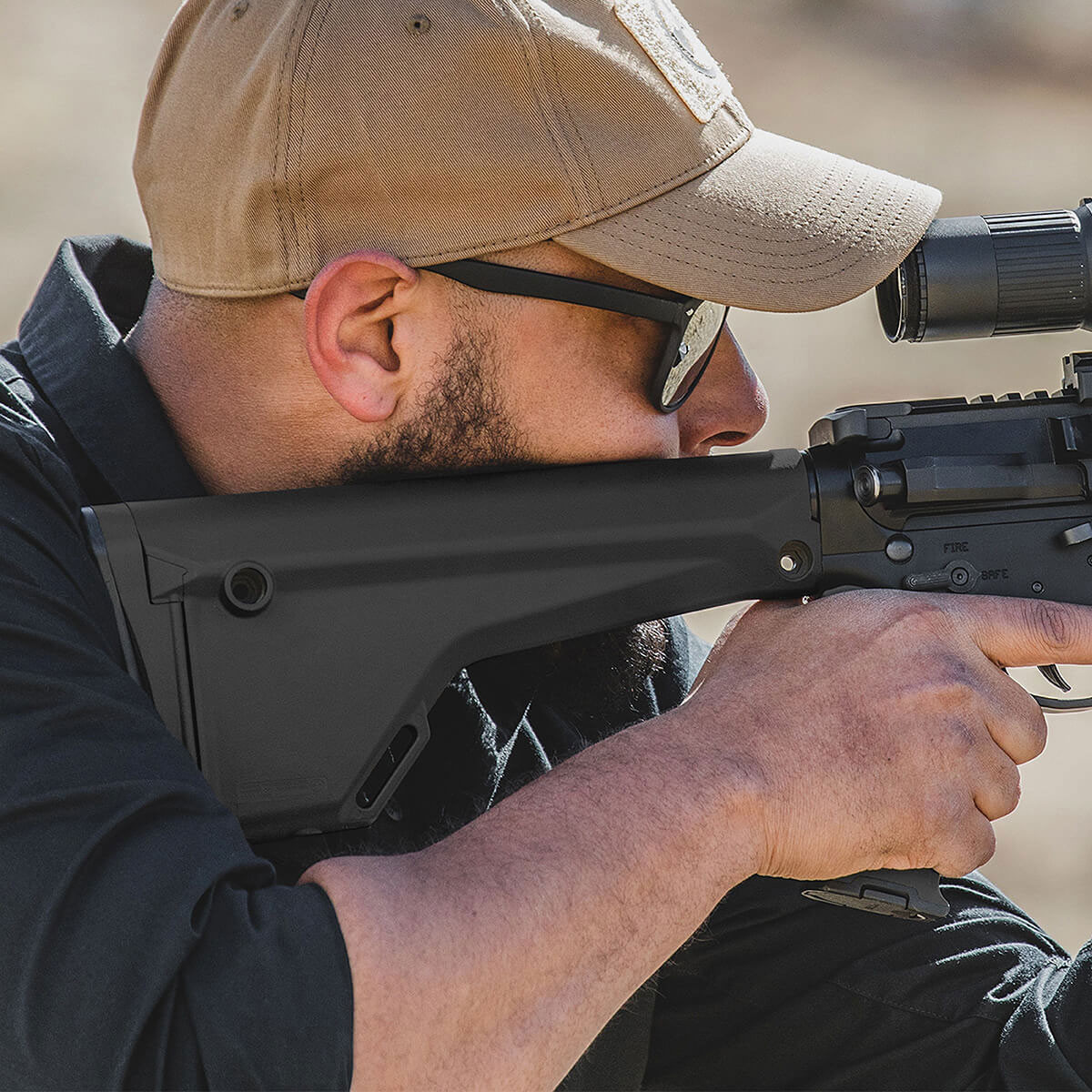 Magpul MOE Rifle Stock - Black