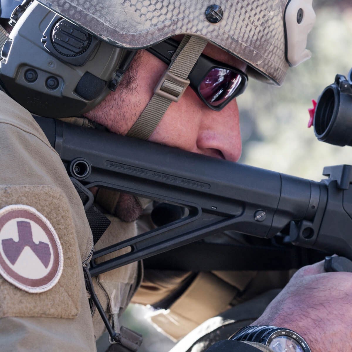Magpul MOE Fixed Carbine Stock - Mil-Spec, Black