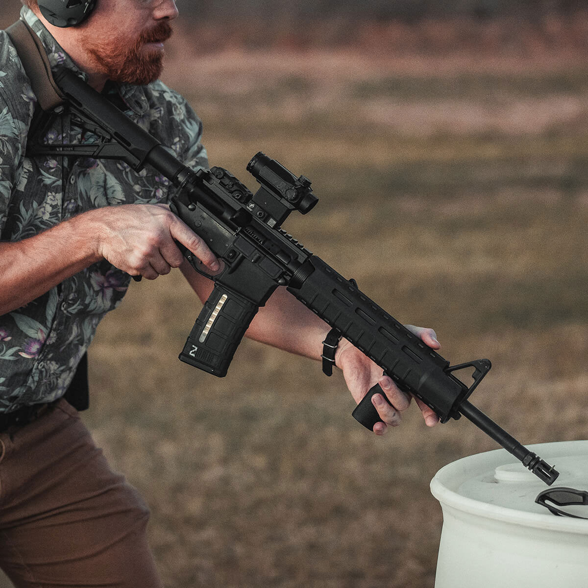 Magpul MOE SL Hand Guard, Mid-Length - AR15/M4, Black