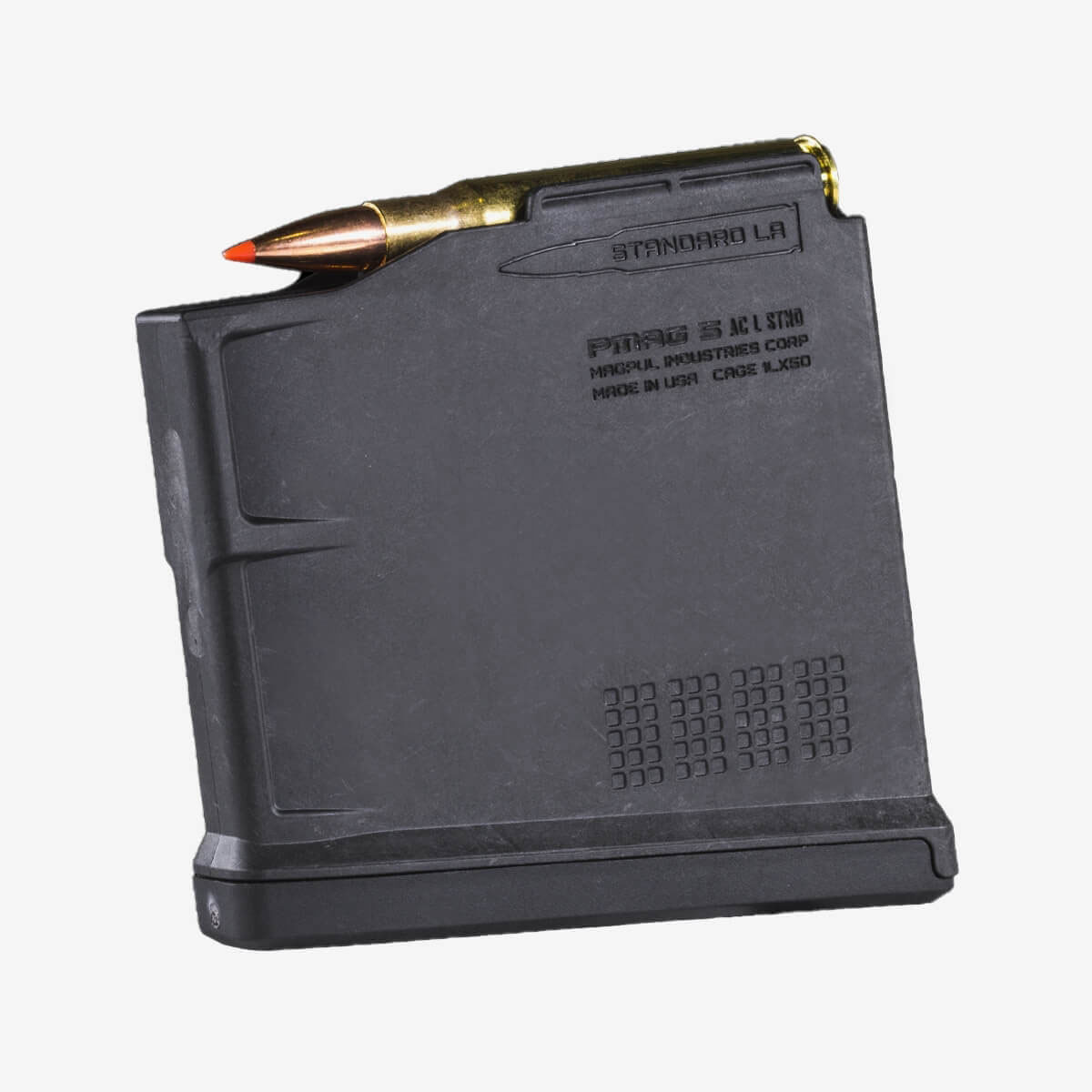 βproject pmag 5pcs BK Magpul PMAG 5 AC L, Standard - AICS Long Action: Black