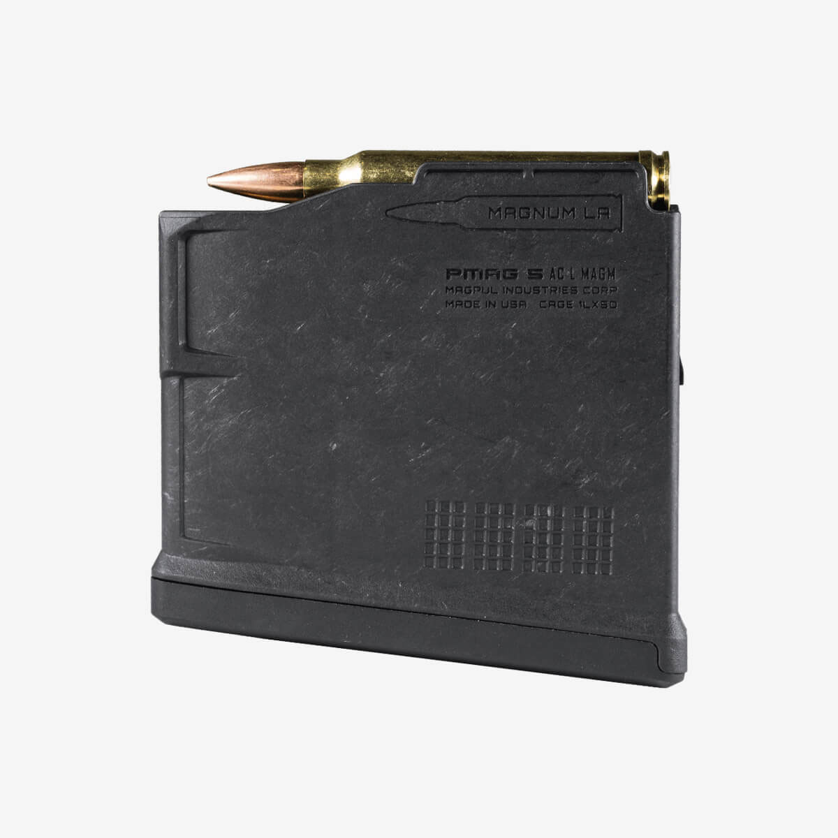 Magpul PMAG 5 AC L, Magnum - AICS Long Action: Black