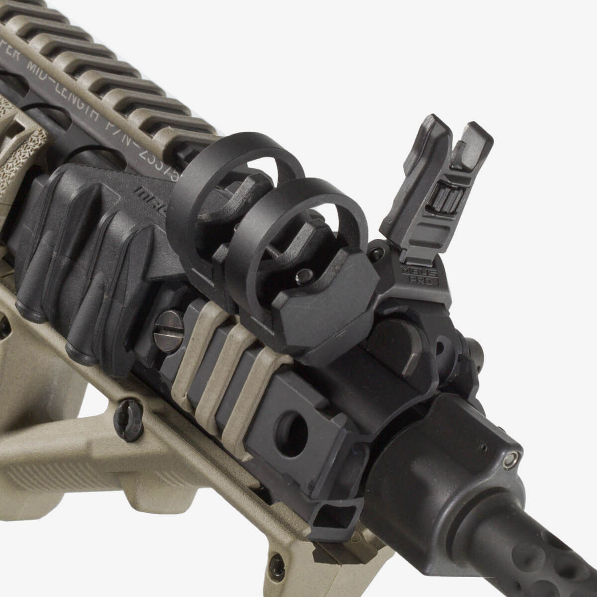 Magpul Rail Light Mount, Left Side: Black