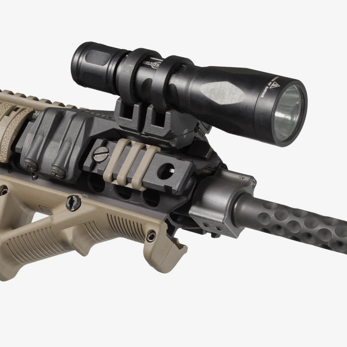 Magpul Rail Light Mount, Left Side: Black