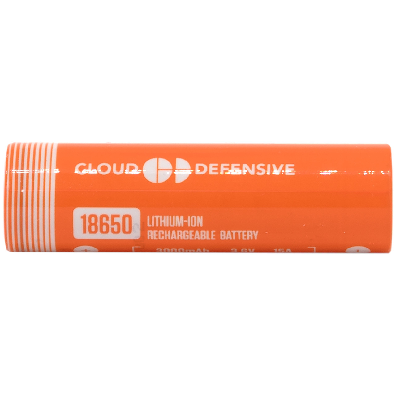 オレンジ Cloud Defensive 18650 Rechargeable Battery