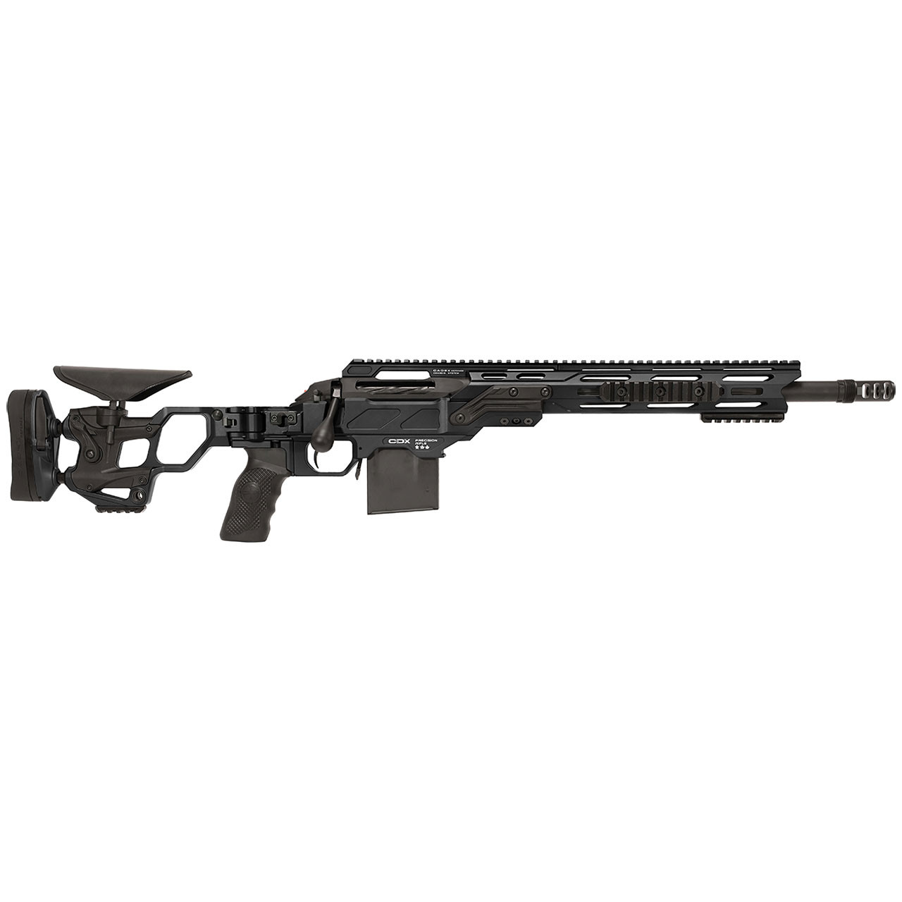 Cadex Defence CDX-SS SEVEN S.T.A.R.S. COVERT Rifle, Black - 308