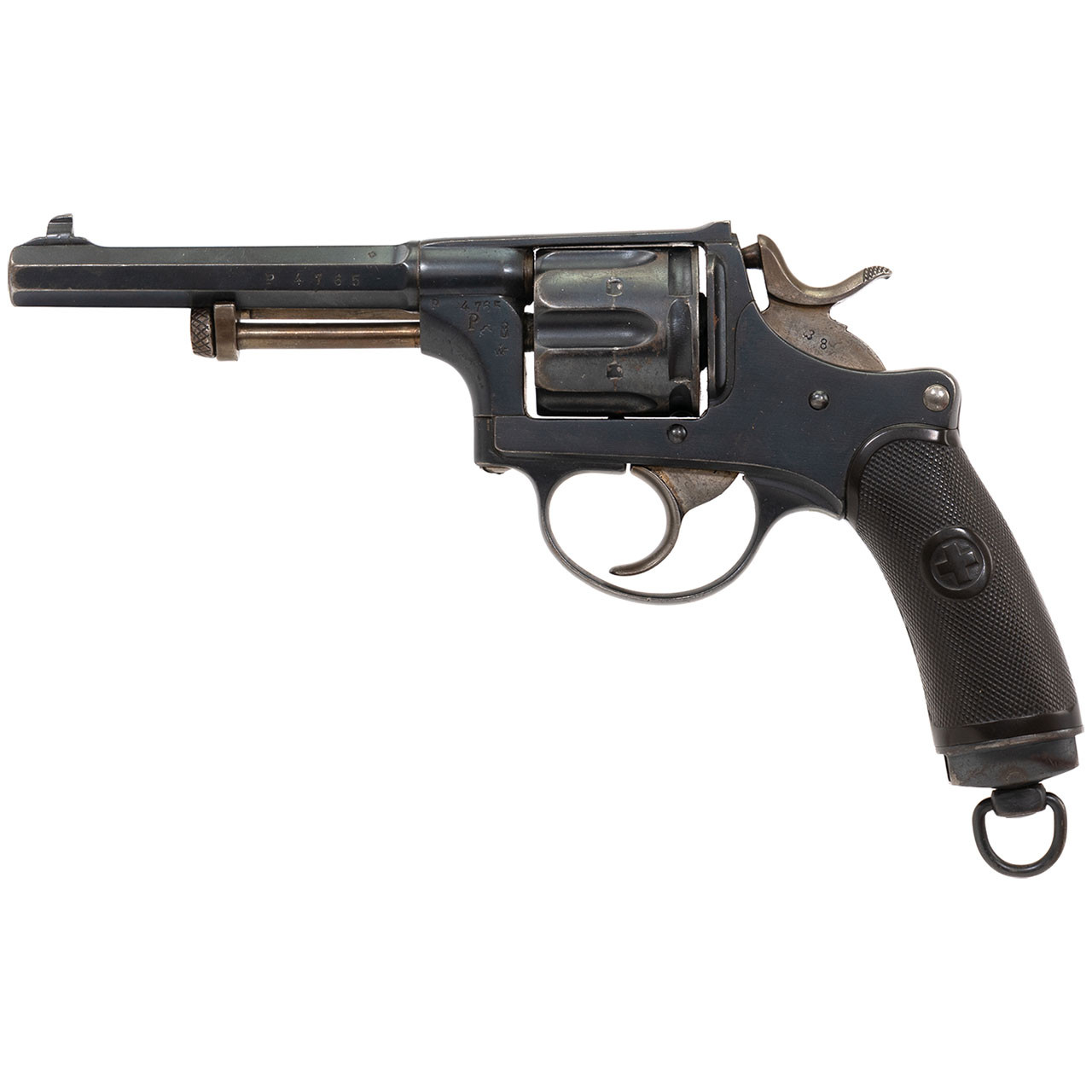W+F Bern Antique 1882 Revolver: 7.5mm Swiss, 4.5