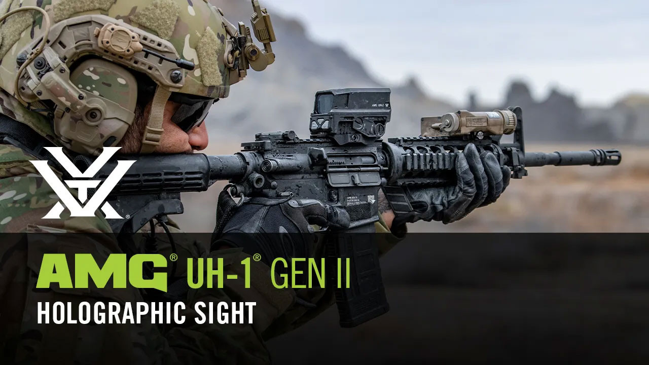 Vortex Optics AMG UH-1 Gen II Holographic Sight: 1x, EBR-CQB