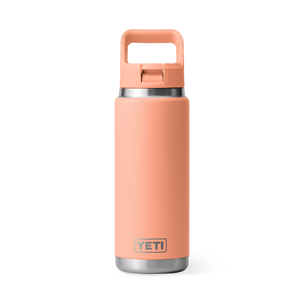 YETI Rambler Water Bottle with Colour-Matched Straw Cap, 769 mL