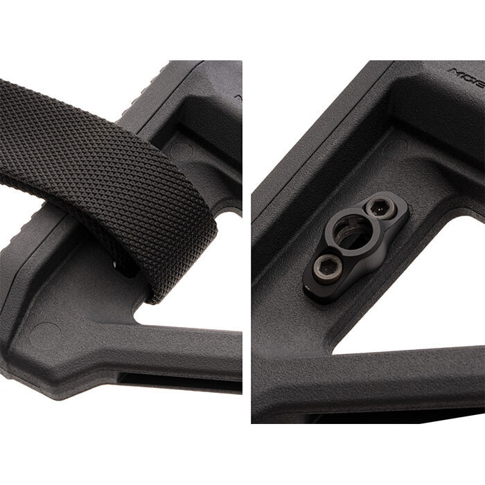 Magpul MOE RL Carbine Stock - Mil-Spec: Black
