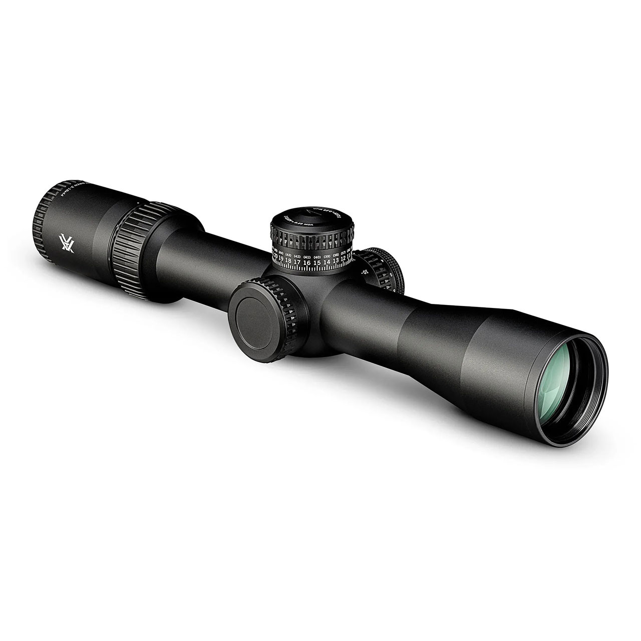 Vortex Optics Siren 3-18x44 FFP Riflescope: 34mm Tube, VMR-4 (MOA