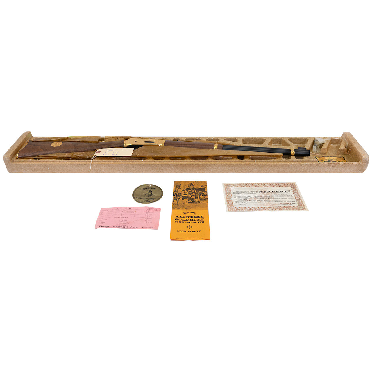 Winchester Commemorative Model 94 Klondlike Gold Rush Rifle: 30-30