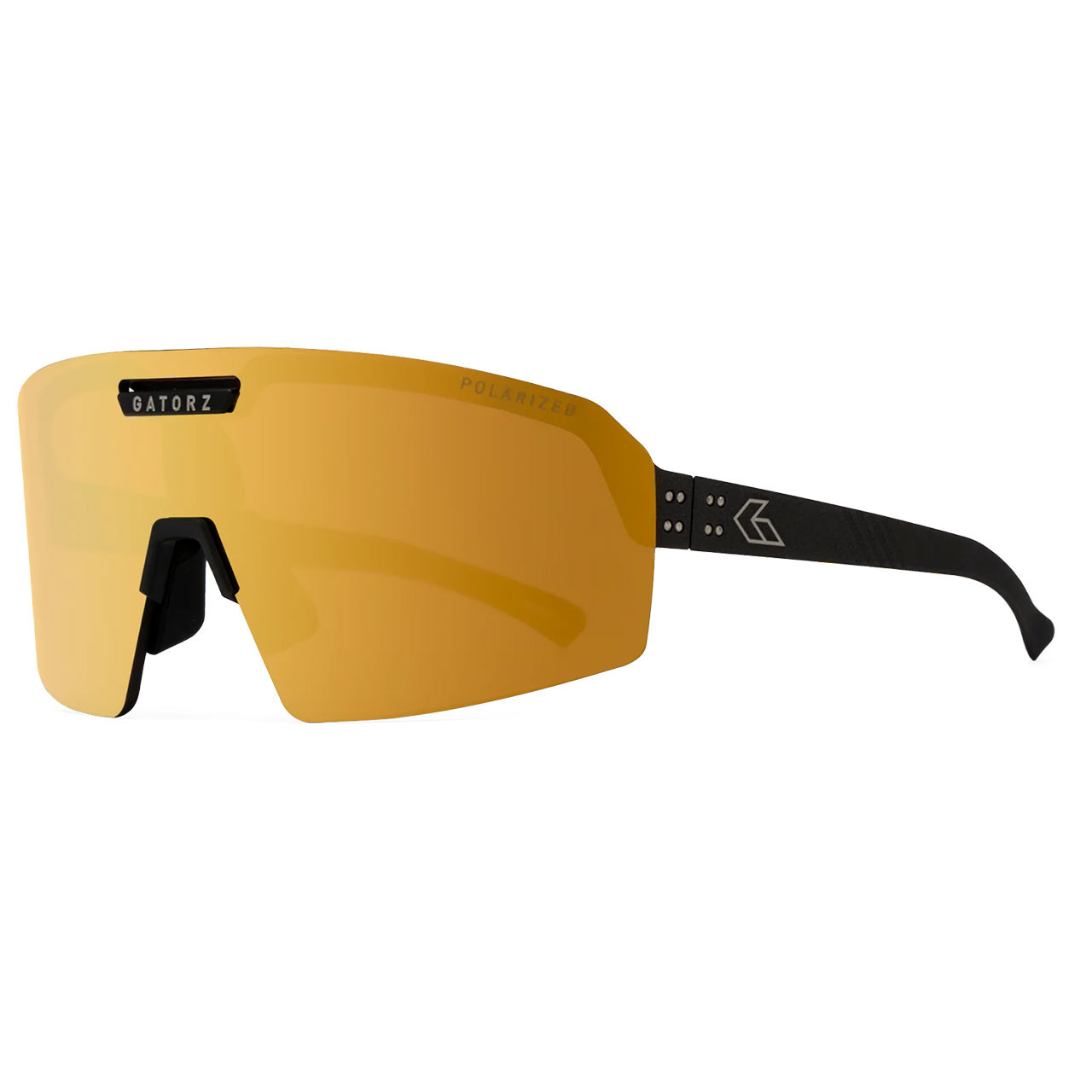 Gatorz Havok Eyewear: Black Cerakote Frame w/Engraved Logo, ANSI