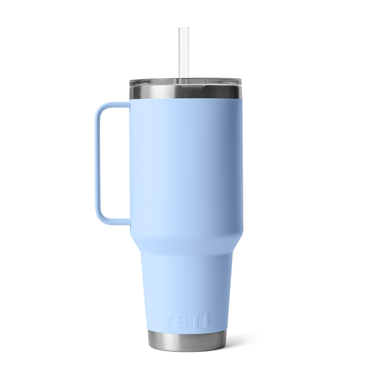 YETI Rambler Straw Mug with Straw Lid, 1.2 L / 42 oz: Big Sky Blue