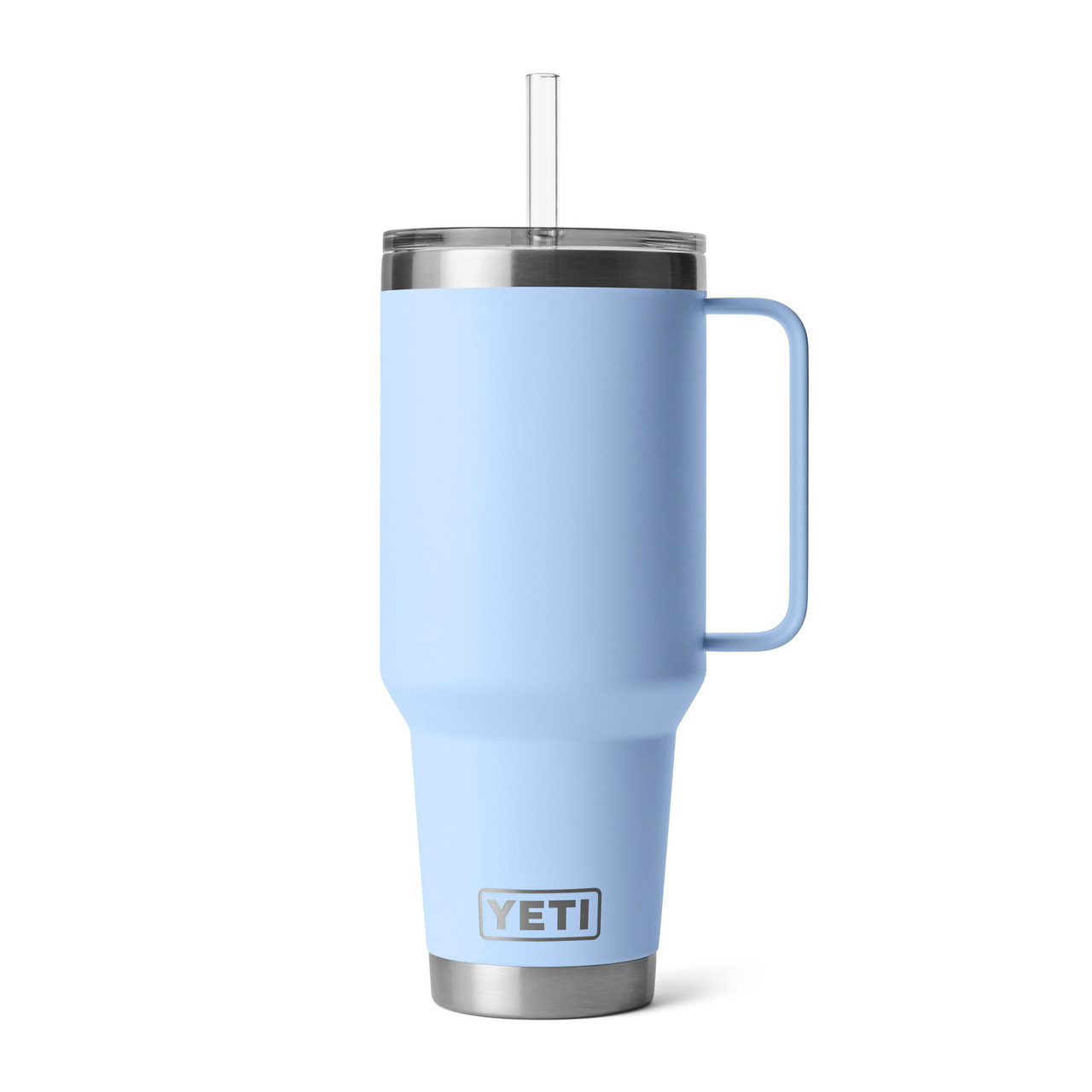 YETI Rambler Straw Mug with Straw Lid, 1.2 L / 42 oz: Big Sky Blue