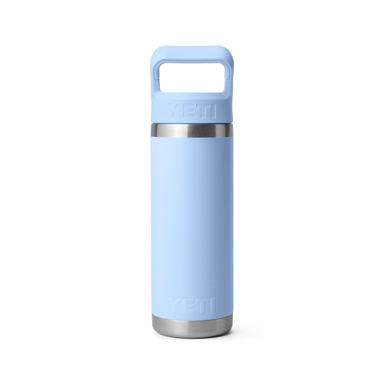 YETI Rambler Water Bottle with Colour-Matched Straw Cap, 532 mL