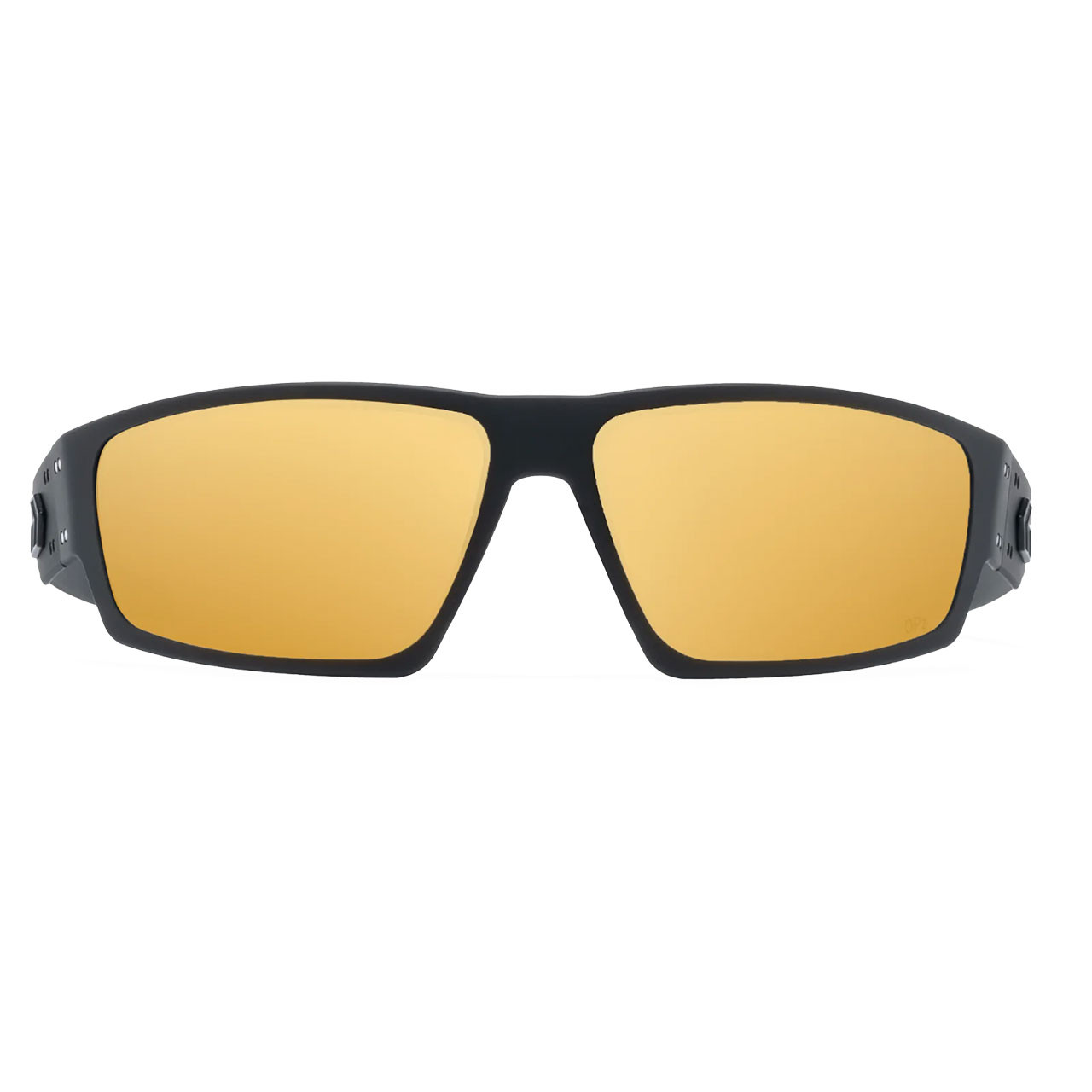 Gatorz Warhawk Eyewear: Black Frame w/ Matte Black Logo, Rose