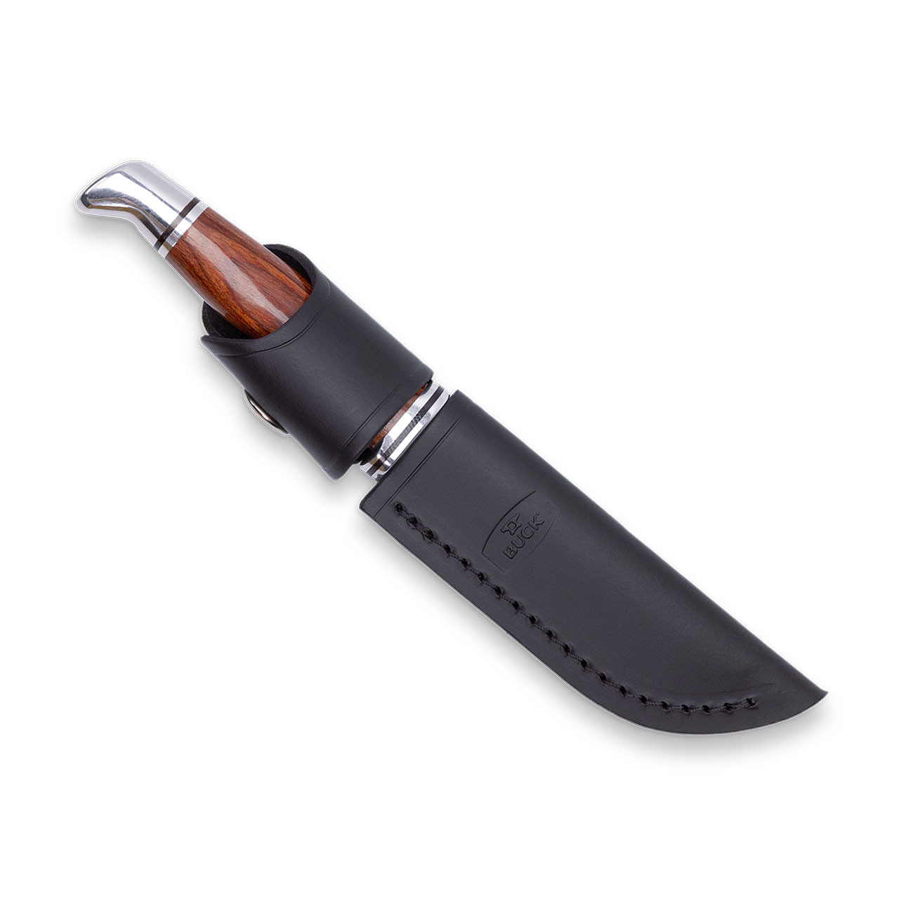 Buck Knives 102 Woodsman Knife: DymaLux Cocobolo Heritage, Clip-Point