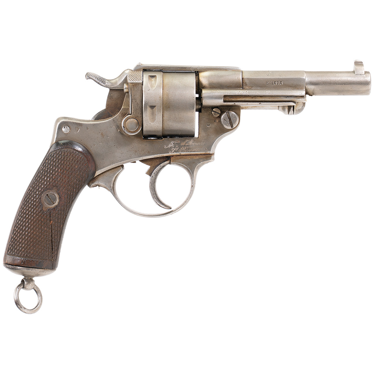 Mre d'Armes de St-Etienne MAS Antique 1873 Revolver: 11mm French