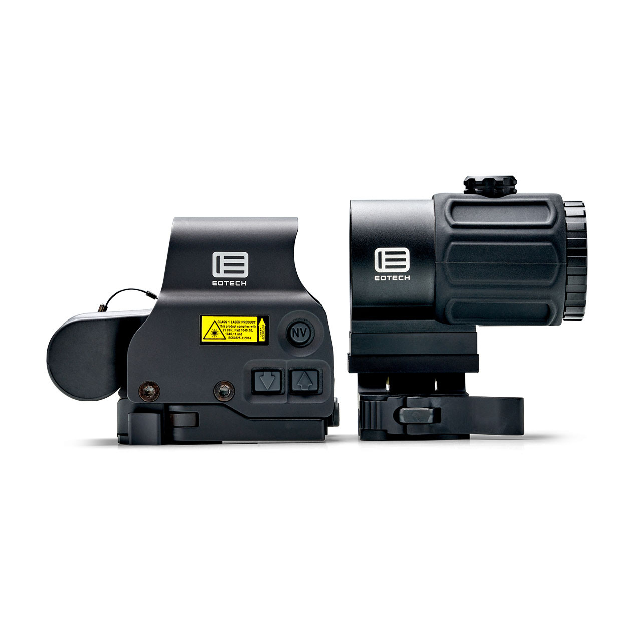 EOTECH HHS VI: EXPS3-2 & G43 Magnifier: Two-Dot Reticle, NV Compatible