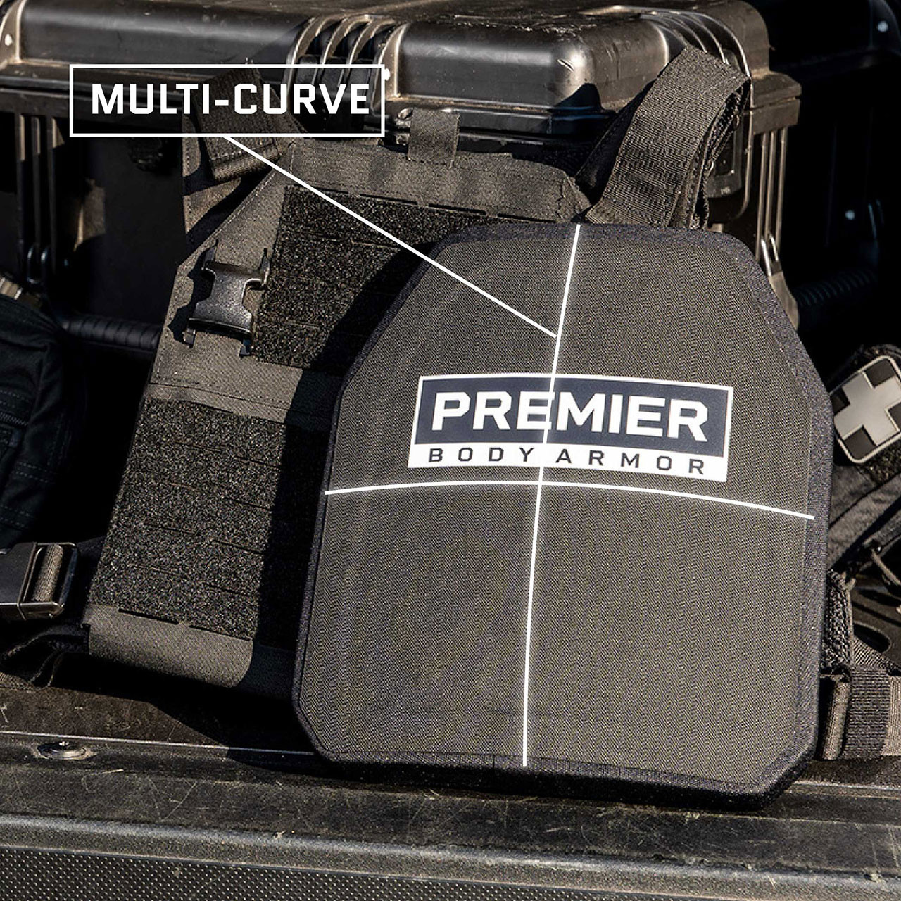 Premier Body Armor Fortis III+ GT/RF2 Multi-Curve Ballistic Plate