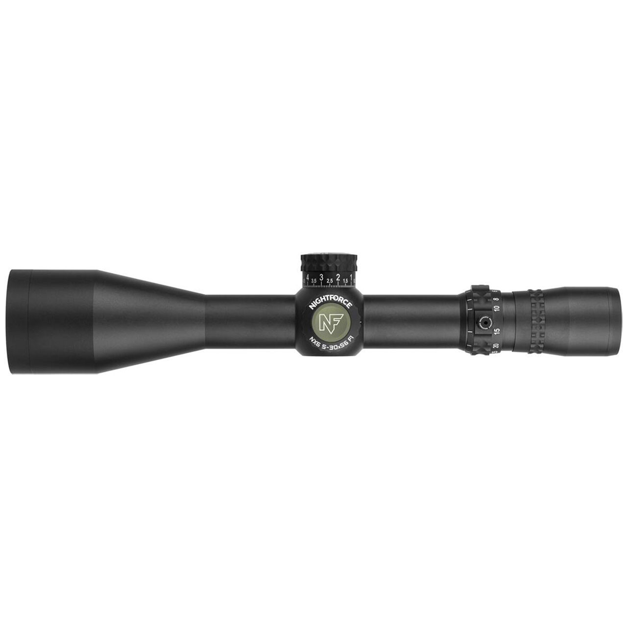 Nightforce Optics NX6 5-30x56mm F1 Riflescope, Black: 34mm Tube