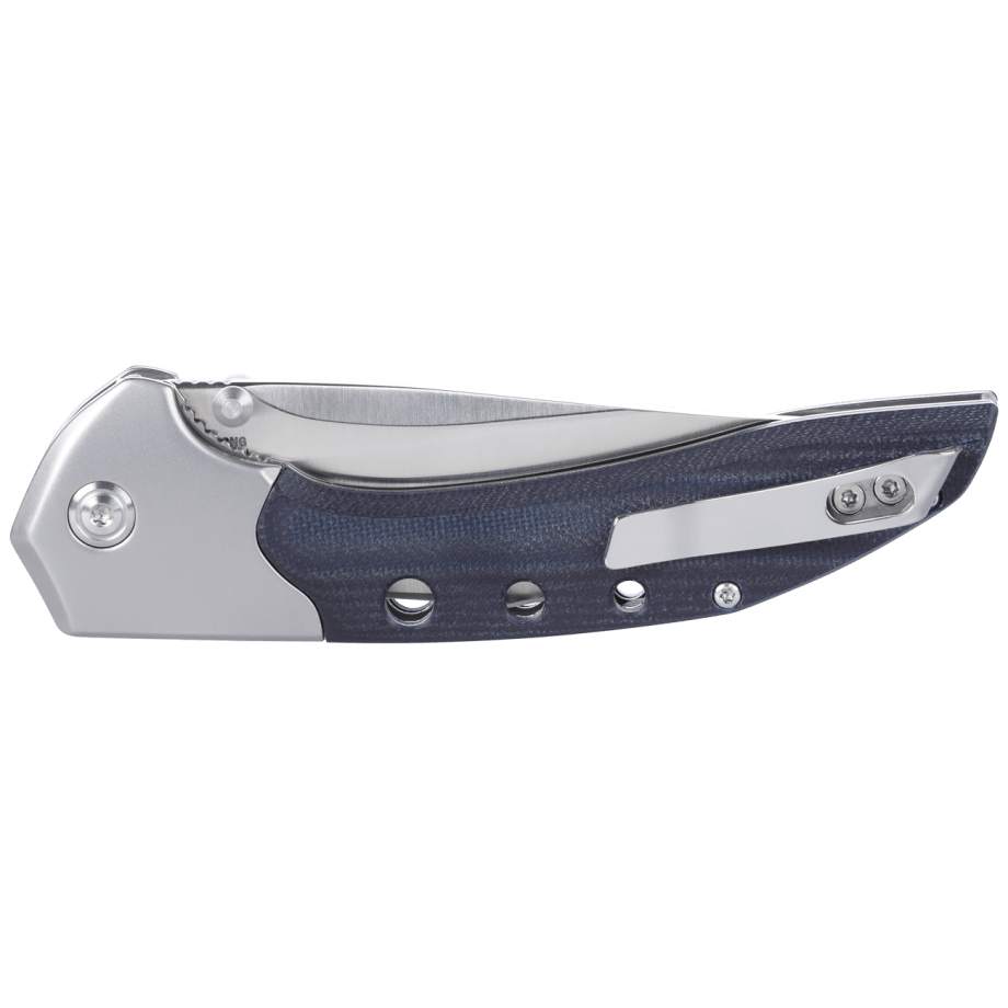 CRKT Orochi Liner Lock Knife: Clip Point, Plain Edge, Satin Blade