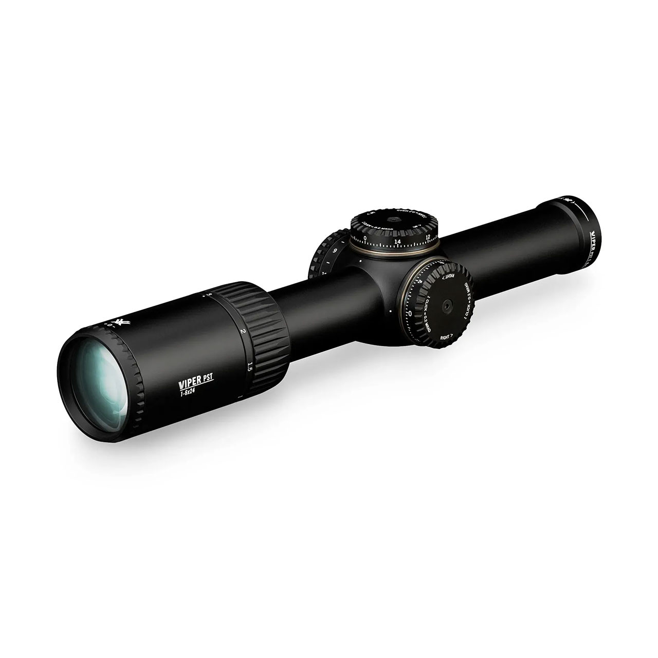 VORTEX VIPER PST GEN2 1-6×24 Vortex Optics Viper PST Gen II 1-6x24 SFP Riflescope: 30mm Tube