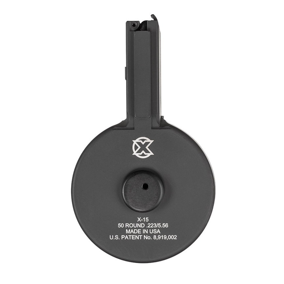 【美品】（XWAG x DAMNGOOD!! ）X-TAGE ROUND M X Products: X-15 Drum Magazine - 5.56mm, 5/50 Rounds