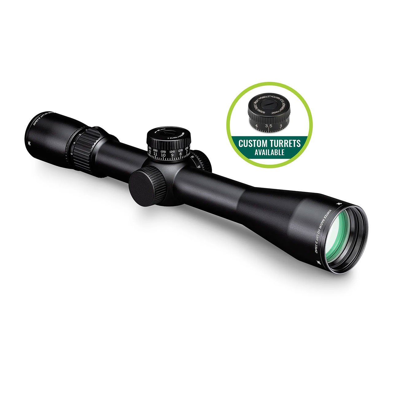 Vortex Optics Razor HD LHT 3-15x42 SFP Riflescope: 30mm Tube, HSR