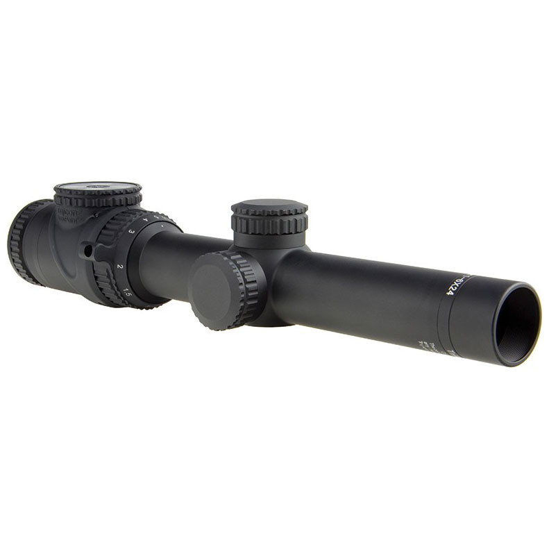 Trijicon TR25 AccuPoint 1-6x24 SFP レプリカ Trijicon AccuPoint 1-6x24 SFP Riflescope - Green Reticle