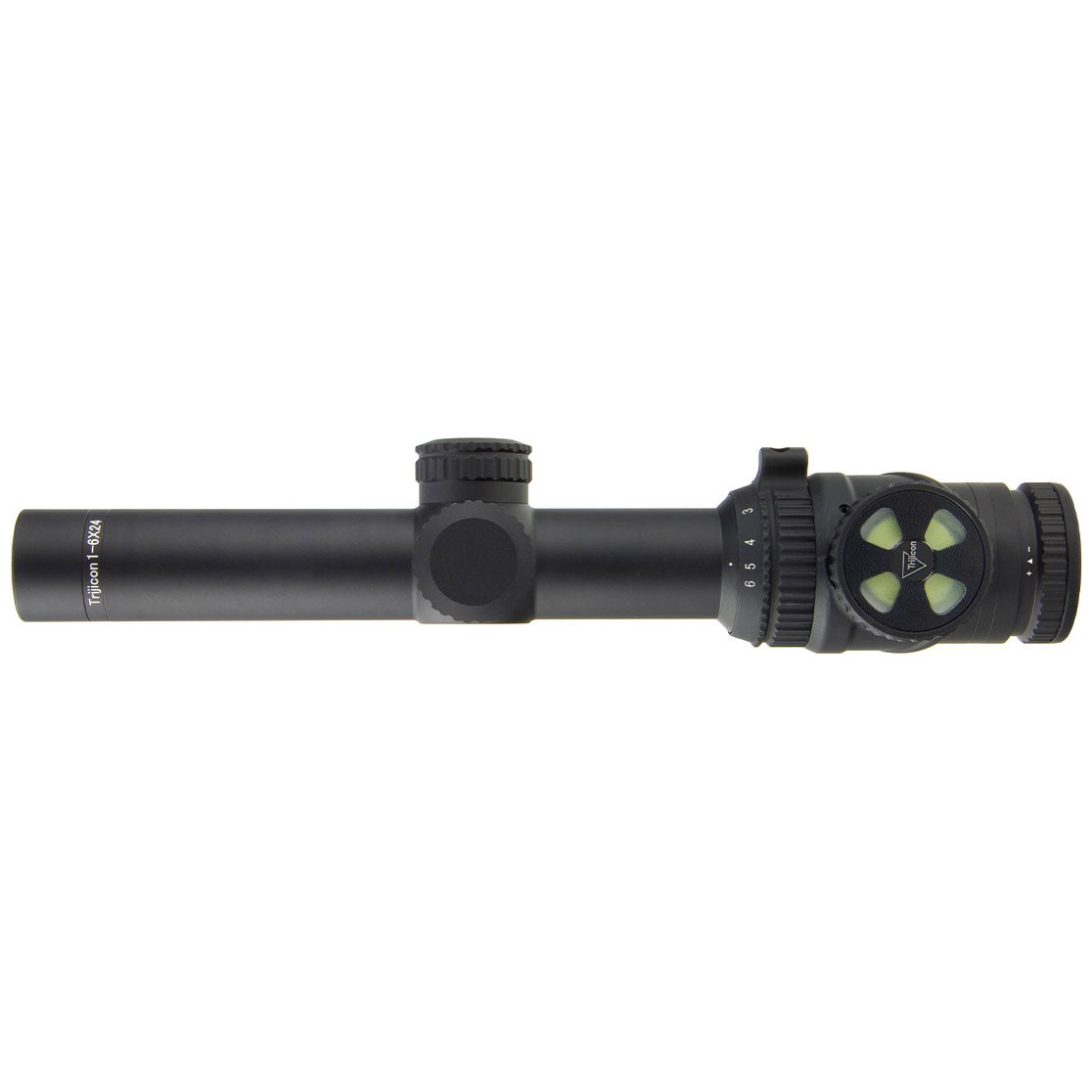 Trijicon AccuPoint 1-6x24 SFP Riflescope - Green Reticle