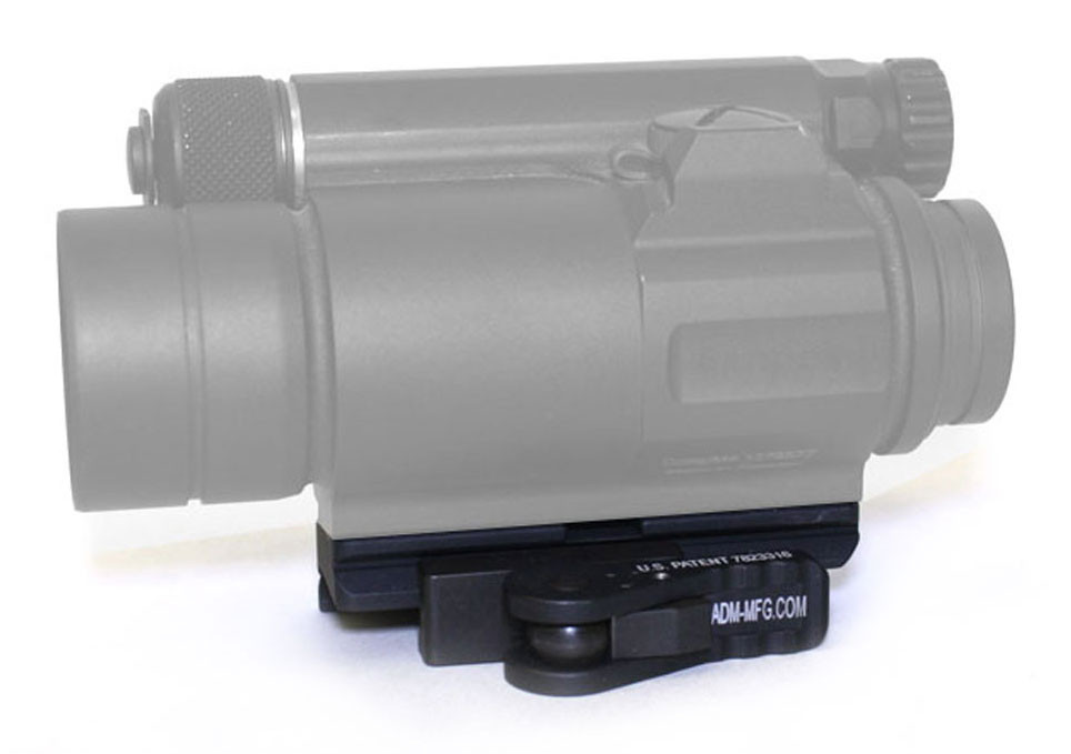 実物 aimpoint compM4 純正マウント付 ADM: Aimpoint CompM4 Mount - Low, Standard Aluminum Lever