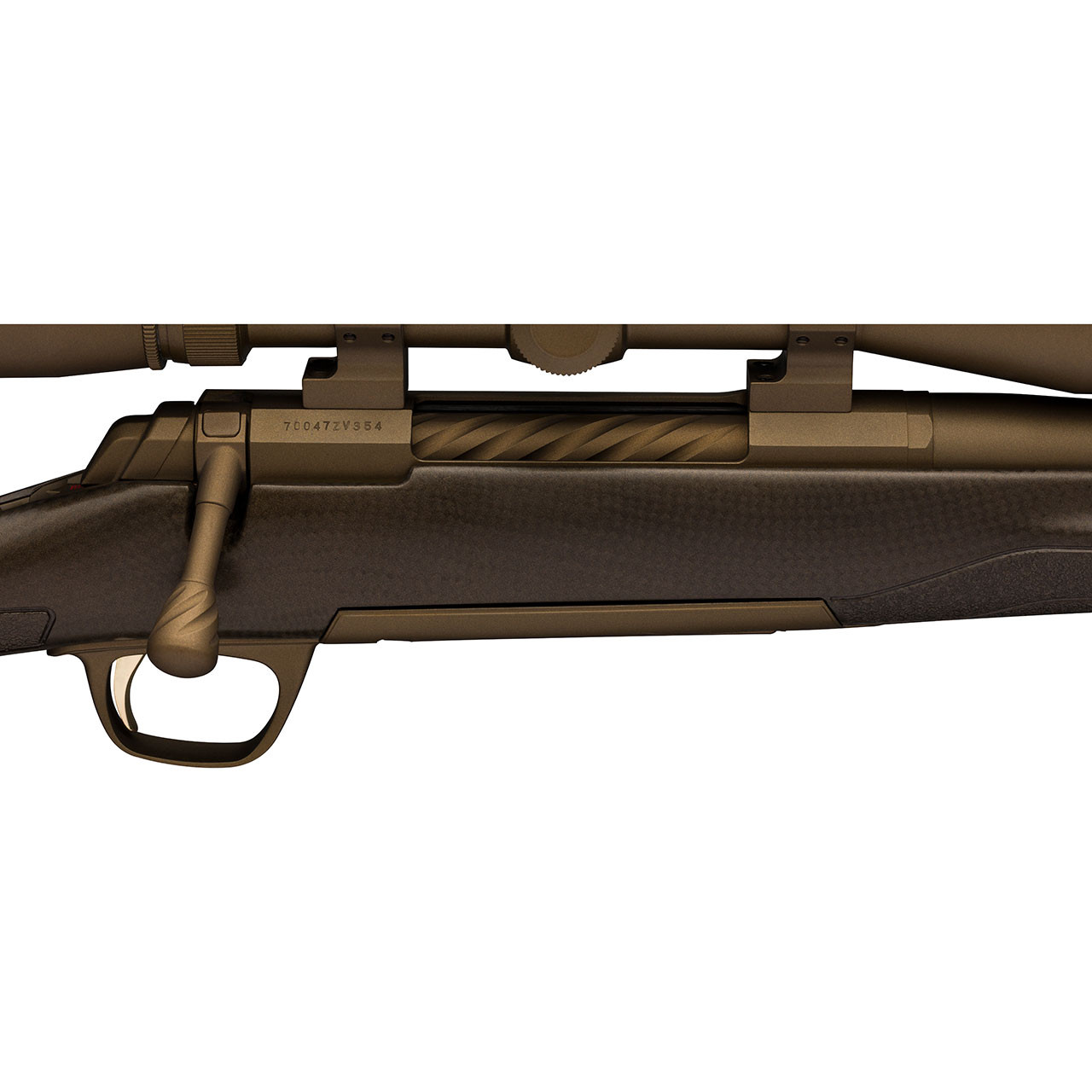 Browning X-Bolt X 12535 Anelli Intermedi 30 Mm Bronzo Cerakote – Alluminio 7000 Per Ottiche
