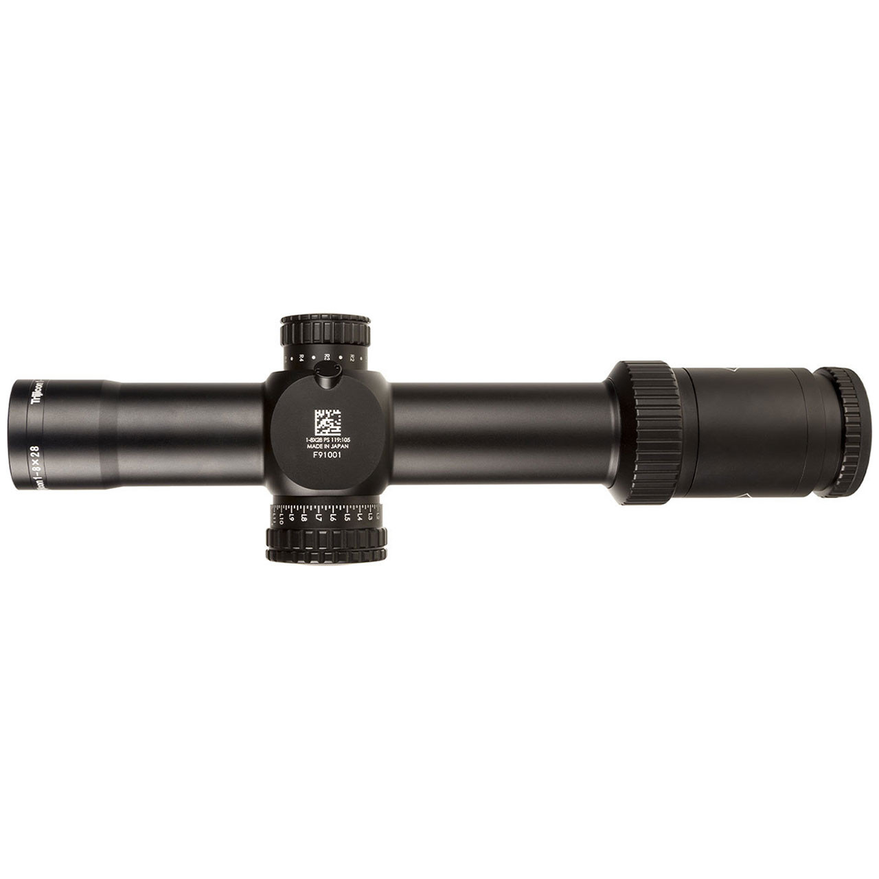 Trijicon Credo HX 1-8x28 FFP Riflescope - 34mm Tube, Red/Green MOA