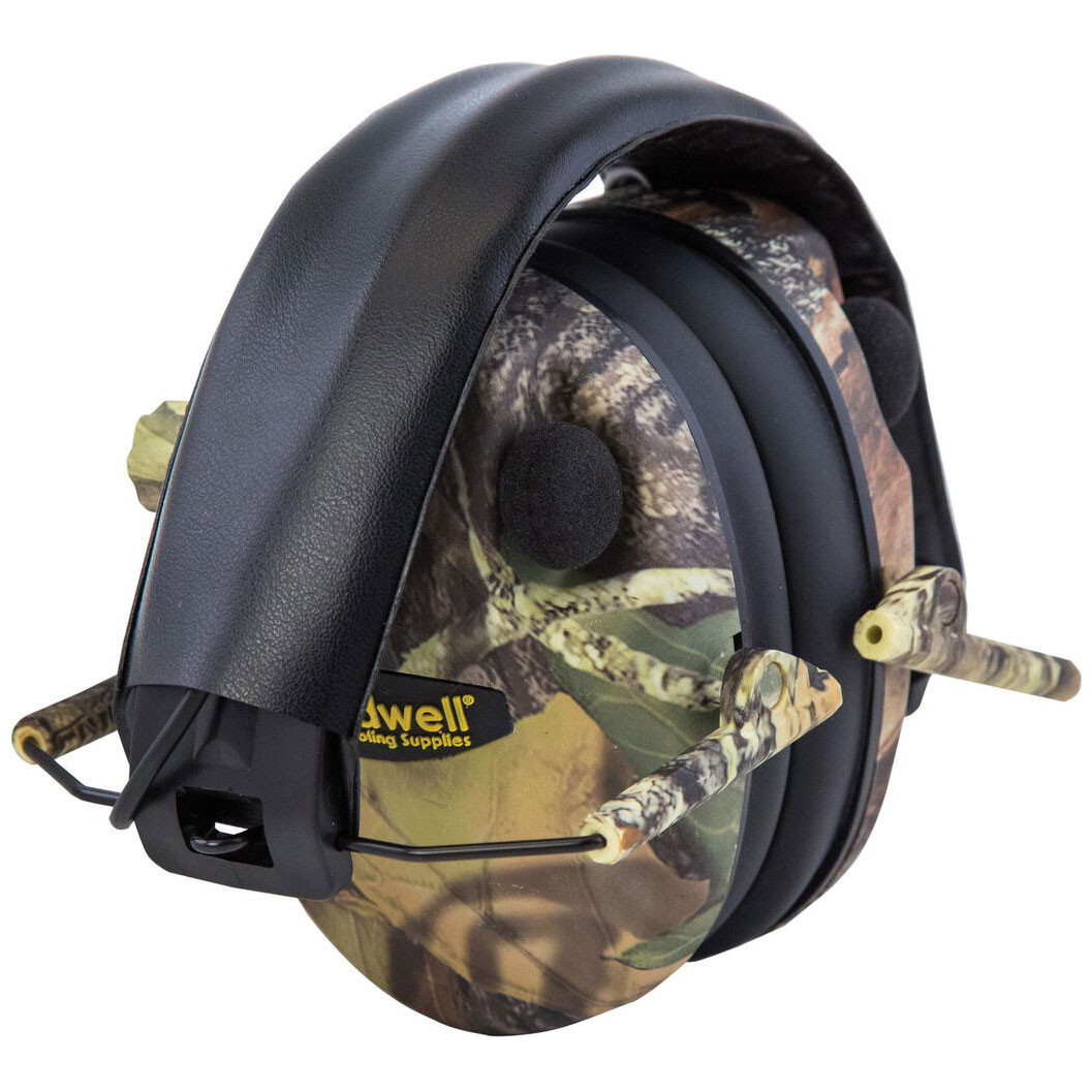 Caldwell EMax Low Profile Electronic Hearing Protection Mossy Oak