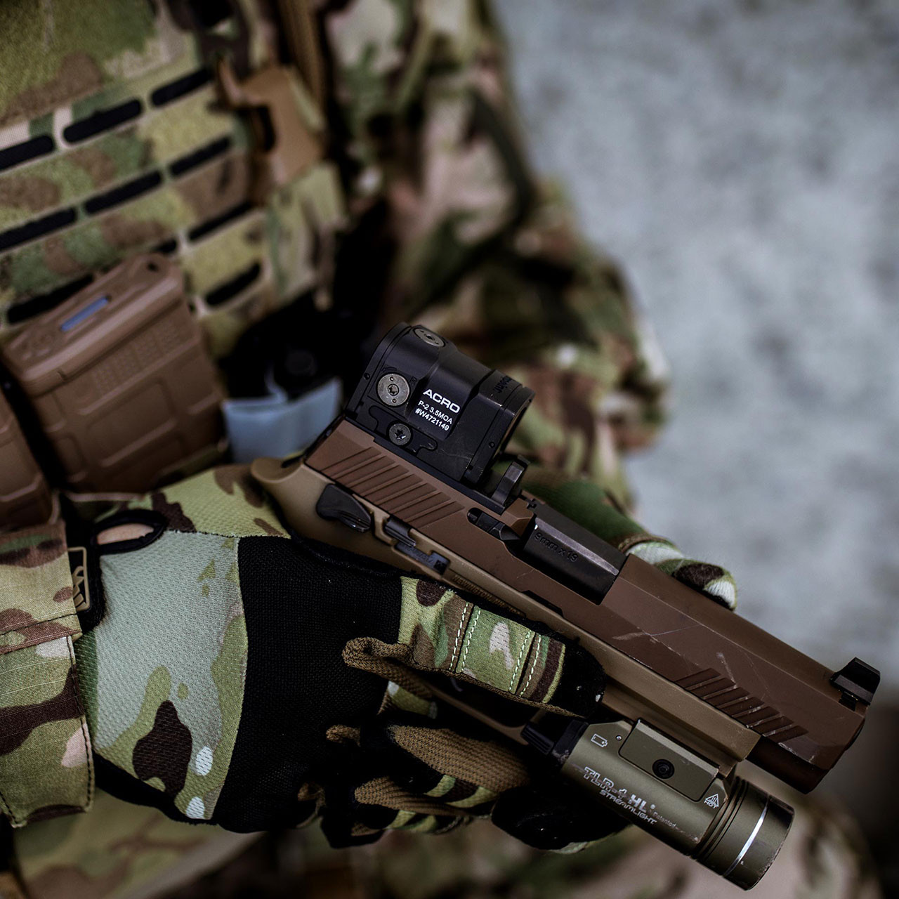 Aimpoint Acro P-2 - 3.5 MOA Red Dot Reflex Sight with