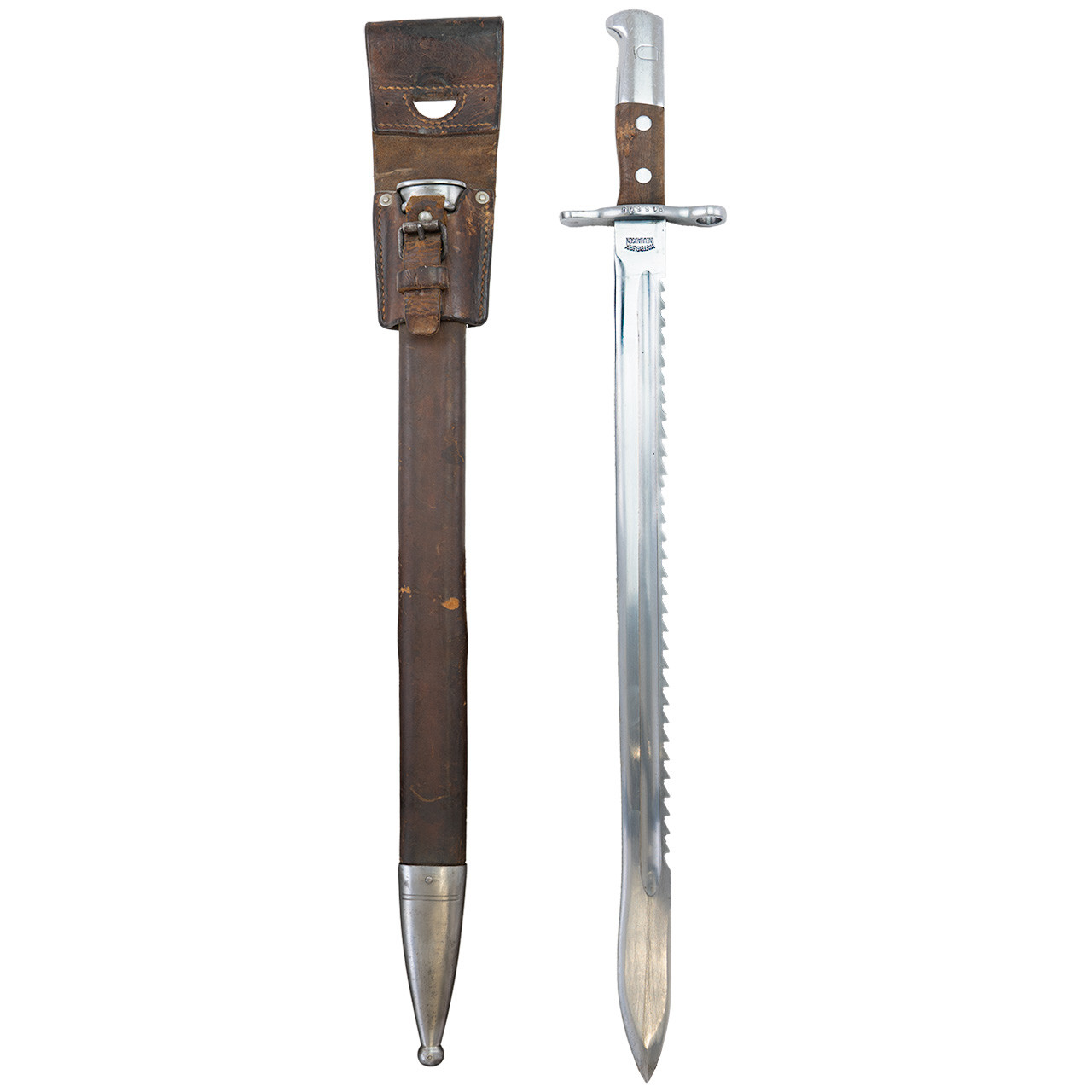 Schmidt-Rubin K31 Rifle w/ Sawback 1914 Pioneer Bayonet: 7.5x55mm