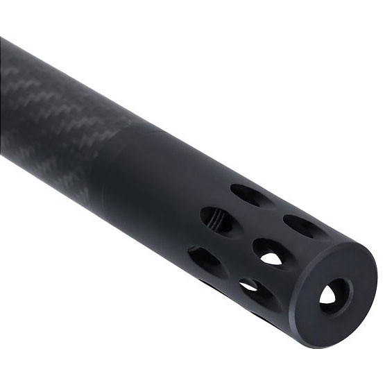 Volquartsen Lightweight Carbon Fiber Barrel with Black Ends and Black