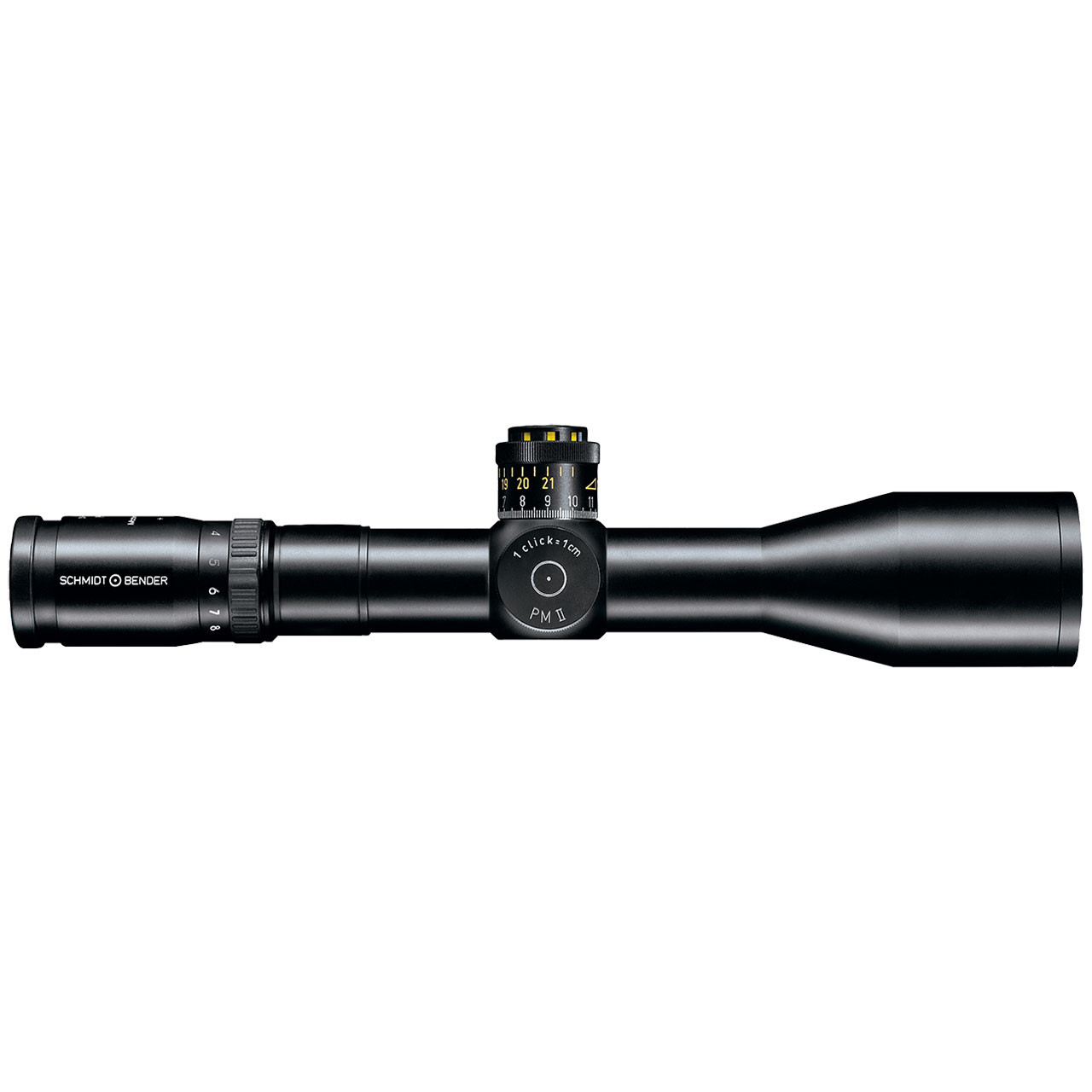 Schmidt & Bender PM II/LP 3-12x50 FFP Riflescope, P4FL Illuminated