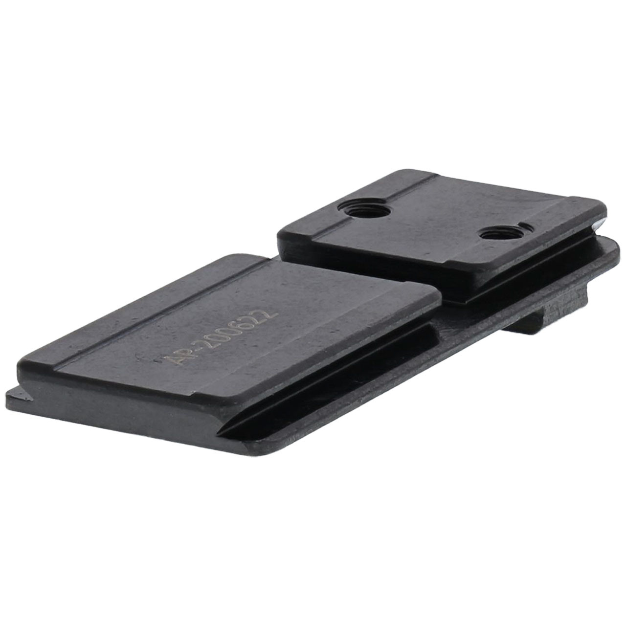 Thin Aluminum Sight Mount Plate For Glock - Compatible With Micro Red Dot Sights