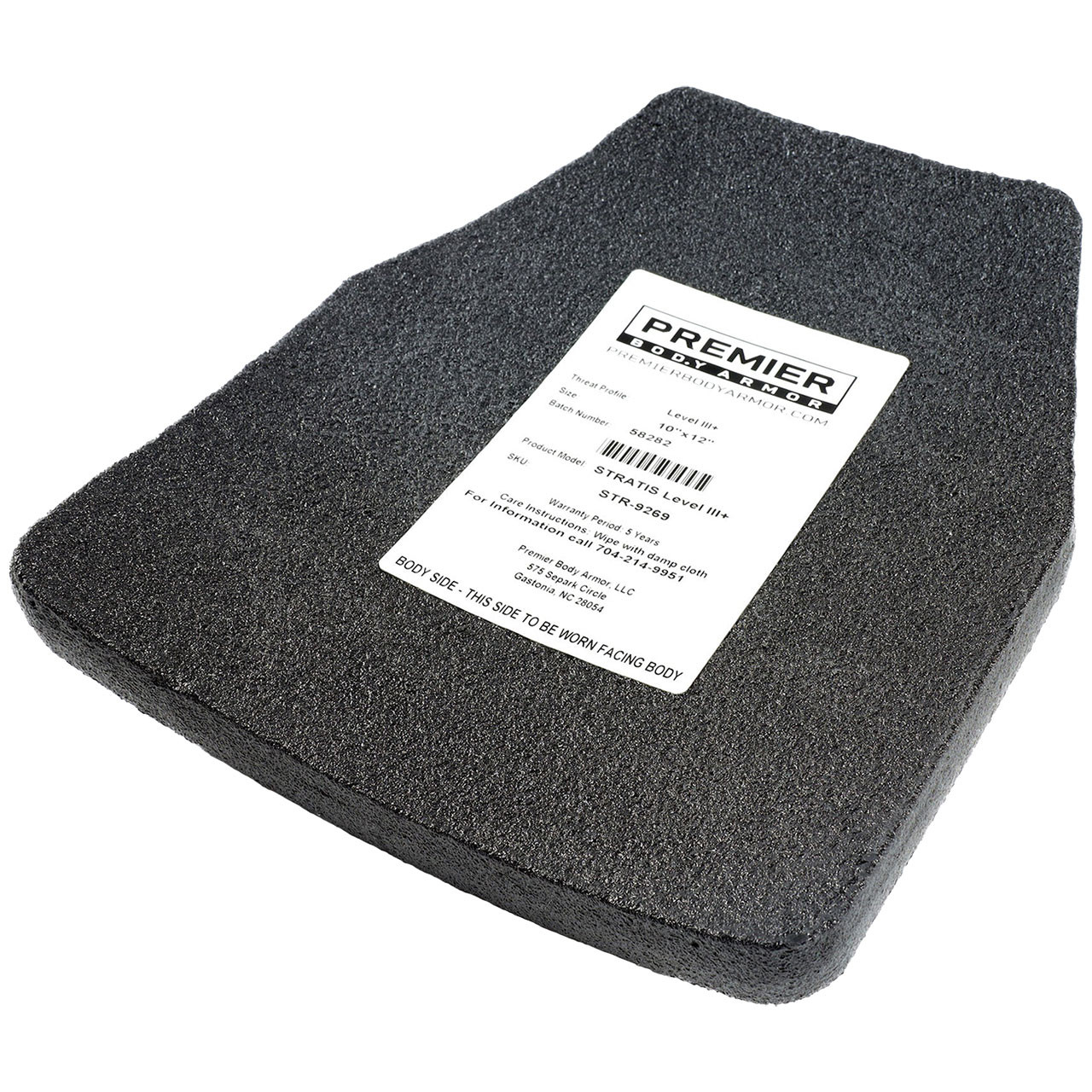 Armor Plates 10x12 Body Armor AR500 Level Set Of Plates Curved