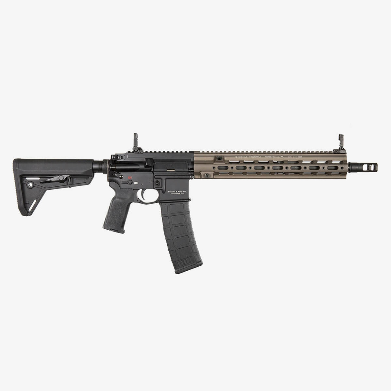 Magpul MBUS Pro Sight - Rear, Black