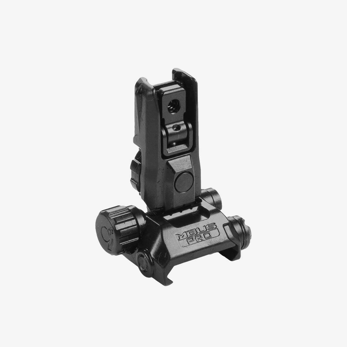 Magpul MBUS Pro LR Adjustable Sight - Rear, Black