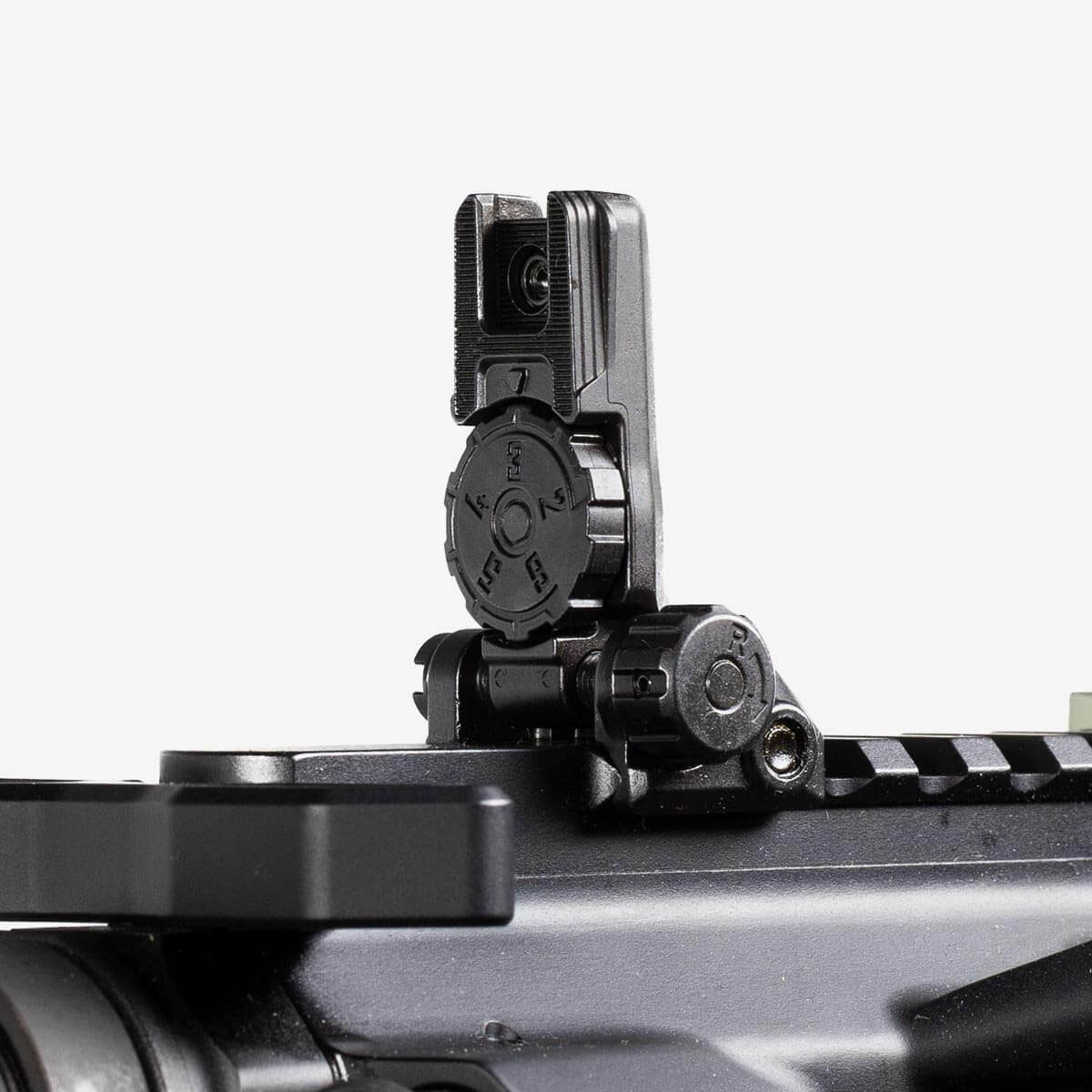 Magpul MBUS Pro LR Adjustable Sight - Rear, Black