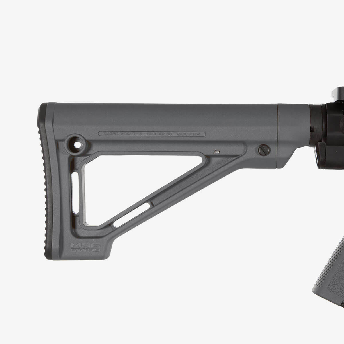 Magpul MOE Fixed Carbine Stock - Mil-Spec, Stealth Gray