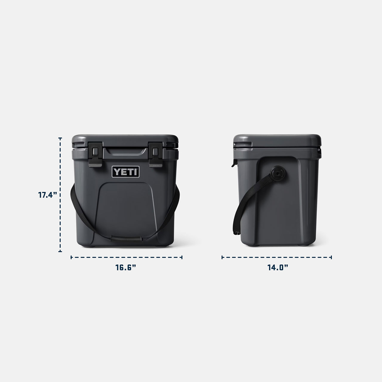 YETI Roadie 24 Hard Cooler: Charcoal