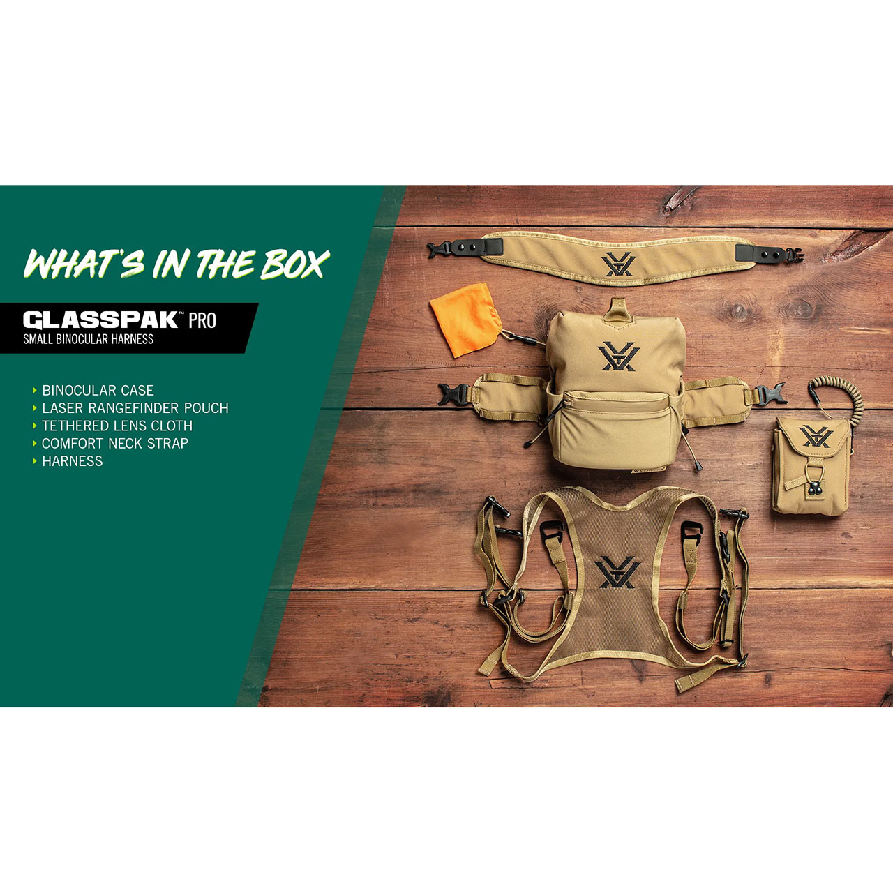 Vortex Binocular Chest Harness Vortex Glasspak Binocular Vortex