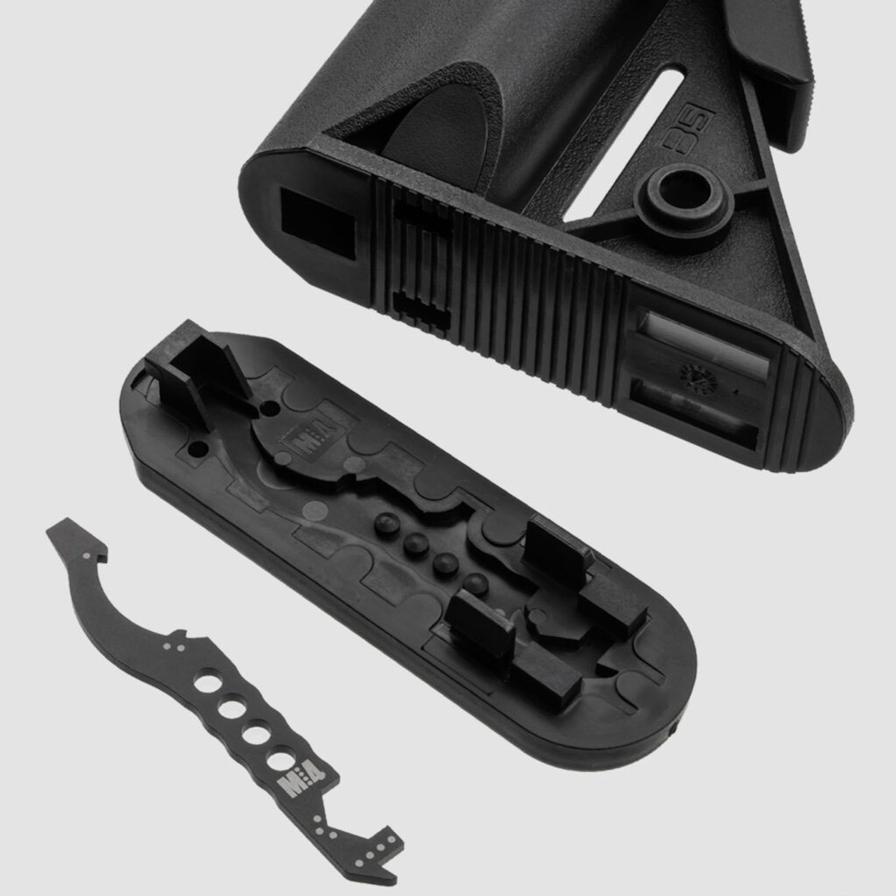 【実物】B5 systems Sopmod stock BK B5 Systems Enhanced SOPMOD Stock: Black